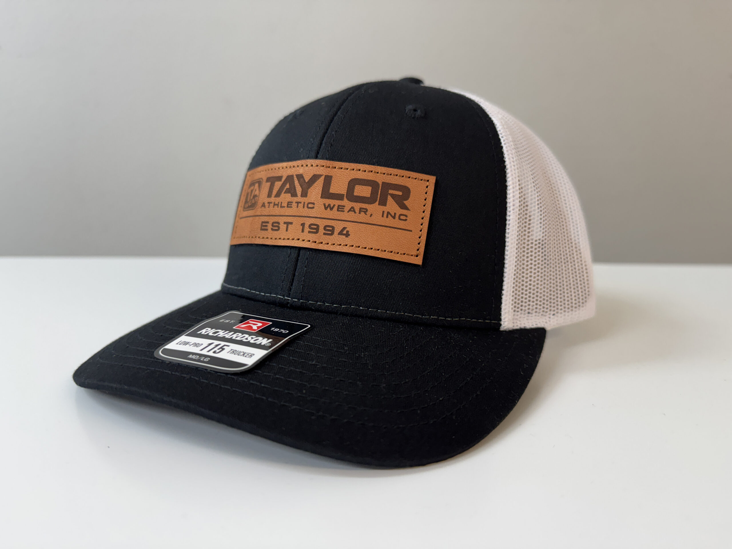 Custom Leather Patch Hat
