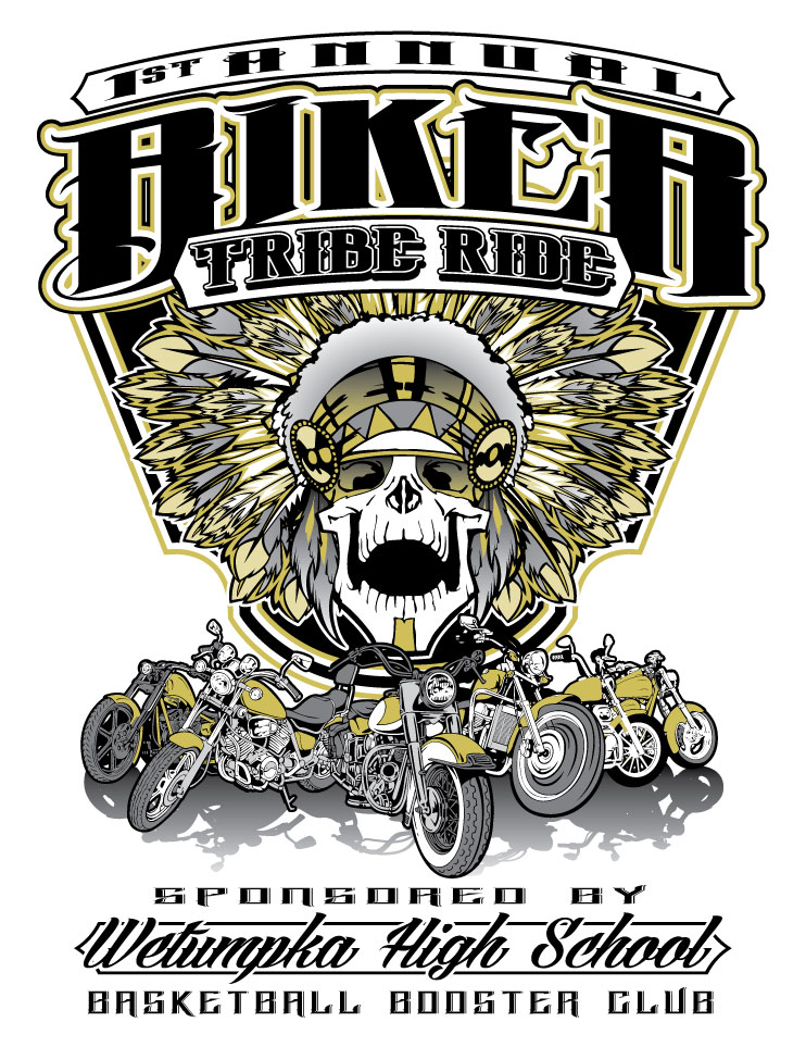 Biker Tribe Ride Artwork